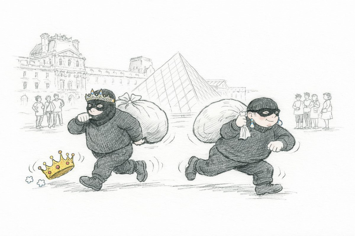 The Louvre Theft: A Silent Address